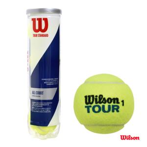 ウイルソン Wilson  テニスボール TOUR STANDARD（ツアー・スタンダード）4球入 1缶 WRT103800｜tennis-station