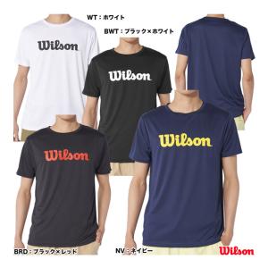 ウイルソン Wilson テニスウェア メンズ ビッグロゴドライTシャツ 413240｜tennis-station
