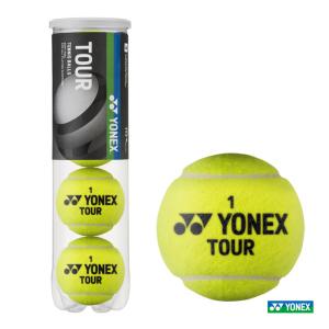 ヨネックス YONEX テニスボール TOUR（ツアー） 4球入 1缶 TB-TUR4｜テニスステーション