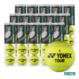 ヨネックス YONEX テニスボール TOUR（ツアー） 4球入 1箱（15缶/60球） TB-TUR4｜tennis-station