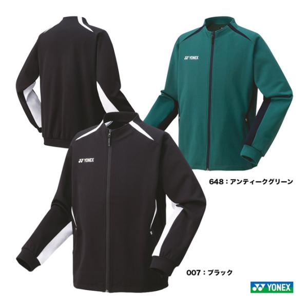 ヨネックス YONEX バドミントンウェア メンズ ニットウォームアップシャツ（フィットスタイル） ...