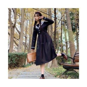 セーラー服ワンピース 長袖 ワンピース の商品一覧 ワンピース チュニック ファッション 通販 Yahoo ショッピング