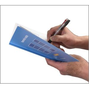 テニスノート(1冊)A5サイズ/2面タイプ[ブ...の詳細画像4