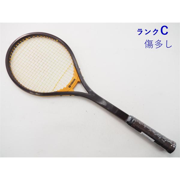 中古 テニスラケット ヤマハ ファイバーグラス YFG 50【一部グロメット割れ有り】 (G3相当)...