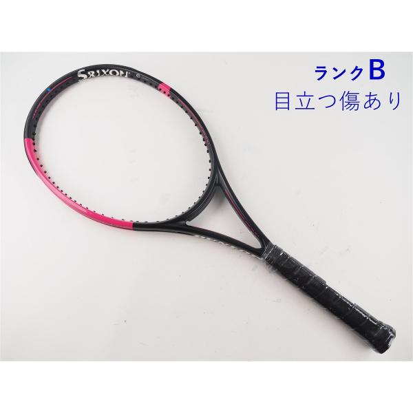 中古 テニスラケット ダンロップ シーエックス 400 ブラック×ピンク 2019年モデル (G2)...