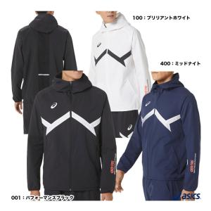 アシックス asics フィットネスウェア メンズ A-I-Mストレッチクロスフーディージャケット 2031D990｜tennisjapan