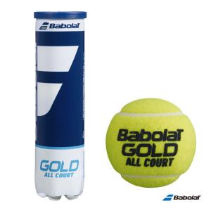 バボラ BabolaT テニスボール GOLD ALL COURT（ゴールド オールコート） 4球入 1缶 502085｜tennisjapan