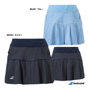 バボラ BabolaT テニスウェア レディス PURE デニム-Lスカート BWG4425｜tennisjapan