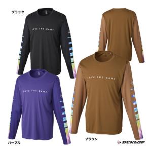 ダンロップ DUNLOP テニスウェア ユニセックス ロングスリーブTシャツ DAL-8403｜tennisjapan