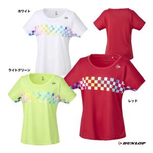 ダンロップ DUNLOP テニスウェア レディス ゲームシャツ DAP-1421W｜tennisjapan