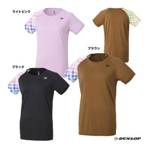 ダンロップ DUNLOP テニスウェア レディス ゲームシャツ DAP-1424W｜tennisjapan