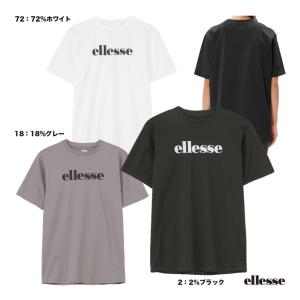 エレッセ ellesse テニスウェア レディス ハイゲージショートスリーブロゴティ EU124103｜tennisjapan