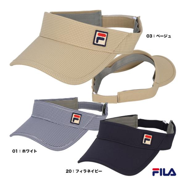 【ポイント10％】フィラ FILA  レディス サンバイザー VL9315