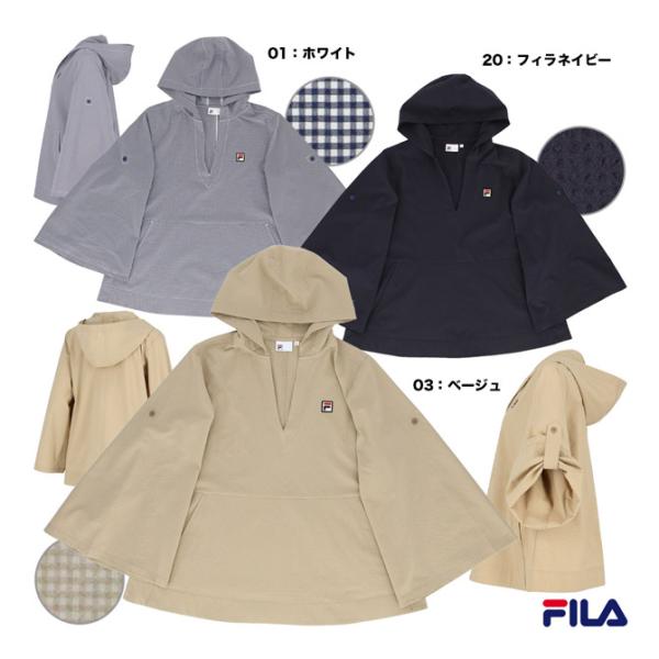 フィラ FILA テニスウェア レディス Aラインパーカー VL2854