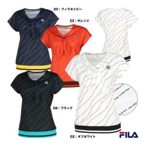 フィラ FILA テニスウェア レディス ゲームシャツ VL2680｜tennisjapan