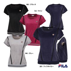 フィラ FILA テニスウェア レディス ゲームシャツ VL2728｜tennisjapan