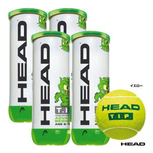 ヘッド HEAD  テニスボール T.I.P.グリーン 3球入り（4缶） 578133｜tennisjapan