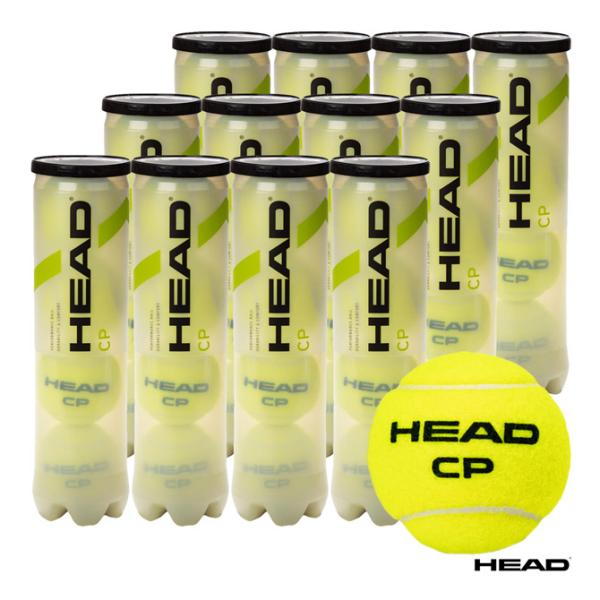ヘッド HEAD テニスボール HEAD CP（ヘッド・シーピー） 4球入 1箱（12缶/48球） ...