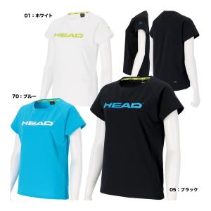 ヘッド HEAD テニスウェア レディス Short sleeve Mesh LogoT-shirt