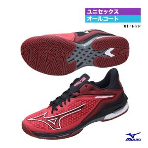 ミズノ MIZUNO テニスシューズ ユニセックス ウエーブエクシードツアー 6 AC 61GA24...