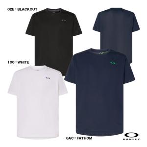 オークリー OAKLEY テニスウェア メンズ SLANT PLAIN SS TEE 9.0 FOA406378｜tennisjapan