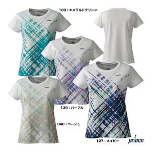 プリンス prince テニスウェア チーム対応 レディス ゲームシャツ TML193T｜tennisjapan