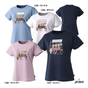 Prince（プリンス） テニスウェア レディース Tシャツ WS5074 2025SS