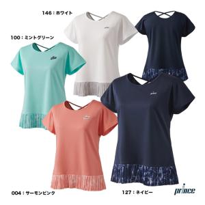 プリンス prince テニスウェア レディス ゲームシャツ WS5053｜テニスジャパンYahoo!店