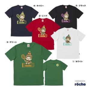 ローチェ roche テニスウェア ユニセックス モンチッチ×roche コラボTシャツ M0068｜tennisjapan