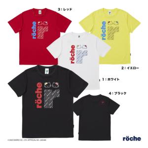 【ポイント10％】ローチェ roche テニスウェア ユニセックス サンリオキャクターズ×roche コラボTシャツ S0002｜tennisjapan