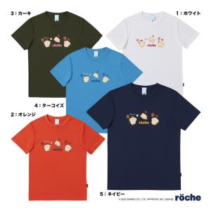 ローチェ roche テニスウェア ユニセックス サンリオキャラクターズ×roche コラボTシャツ S0009 ポムポムプリン｜tennisjapan