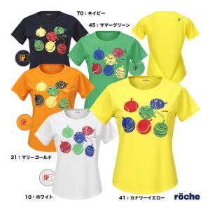 ローチェ roche テニスウェア レディス プラクティスTシャツ 248520｜tennisjapan