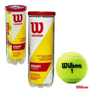 ウイルソン Wilson テニスボール CHAMPIONSHIP EXTRA DUTY （チャンピオンシップ エクストラデューティー） 3球入 1缶 WRT100101W｜tennisjapan