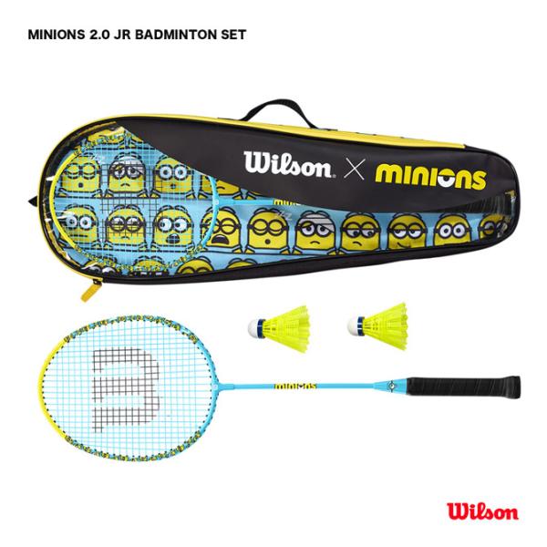 ウイルソン Wilson バドミントンラケット ミニオンズ MINIONS 2.0 JR BADMI...