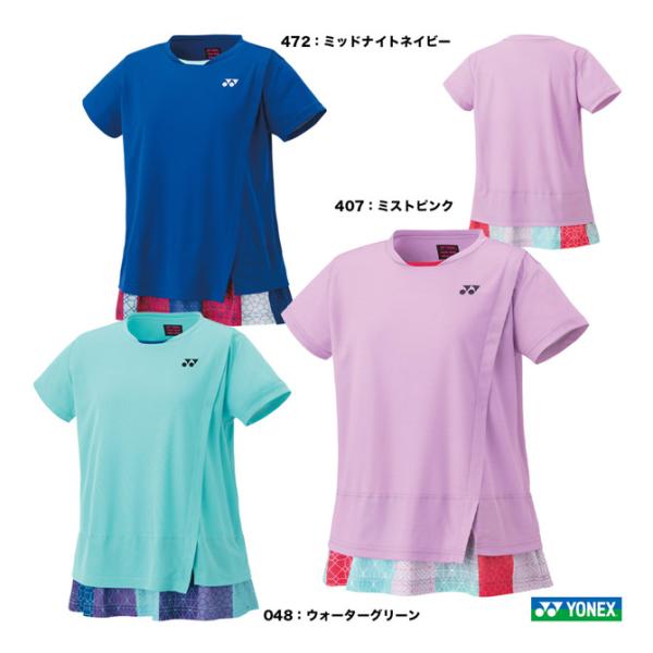 ヨネックス YONEX テニスウェア レディス ゲームシャツ（レギュラー） 20809