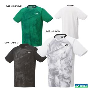 ヨネックス YONEX テニスウェア チーム対応 ユニセックス ゲームシャツ（フィットスタイル） 10605｜tennisjapan