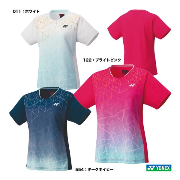 ヨネックス YONEX テニスウェア チーム対応 レディス ゲームシャツ（スリム） 20813