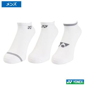 ヨネックス(YONEX)メンズスニーカーインソックス3足組　(080)アソート / 19218Y-080｜tennistopia