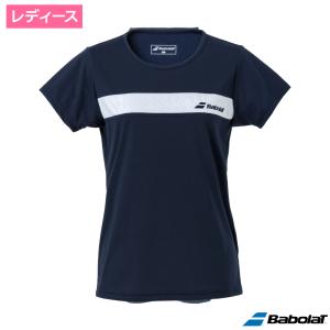 バボラ(Babolat)PURE ゲーム・プラクティスシャツ　NV00 / BWP3576-NV00｜tennistopia