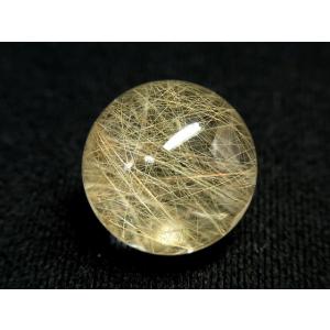 パワーストーン 天然石 高品質 ゴールドルチル ルチルクォーツ 水晶球 22mm CrystalBall14 【Felistone】｜tennkaku