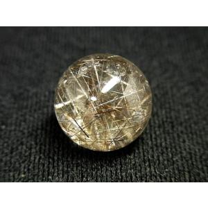 パワーストーン 天然石 シルバールチル 銀針水晶 ルチルクォーツ 水晶球 18mm CrystalBall28 【Felistone】｜tennkaku