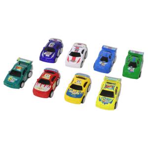 プルバック ミニカー ダッシュレーサー 1個 単品 全8種 カラーランダム スーポーツカー 201-062