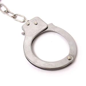 手錠 鍵付き シルバー イベント コスプレ ハ...の詳細画像3