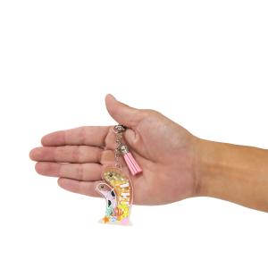 ラメラメきらきら オーシャン キーホルダー ニ...の詳細画像4