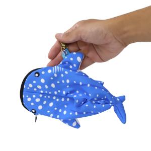 ジンベエザメ ミニポーチ 海モチーフ 小物入れ...の詳細画像4