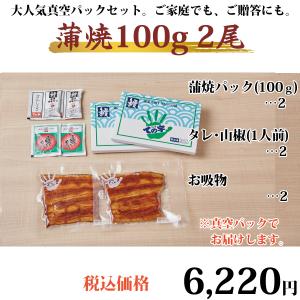 うなぎ 鰻 国産 プレゼント 蒲焼 100g×...の詳細画像1