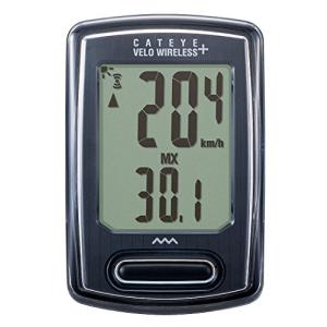 キャットアイ(CAT EYE) サイクルコンピューター VELO WIRELESS+ ベロワイヤレスプラス 無線 電池式 バックライト IPX-