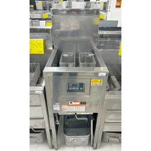 マルゼン（MARUZEN） LPガス 業務用 ガスフライヤー 18L×2 送料無料