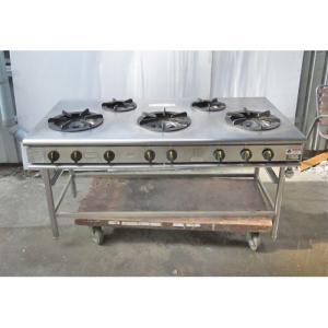 業務用 中古 送料無料 中古 送料無料 家電 ガステーブル ガステーブル 幅1500 奥行750 高さ850 コメットカトウ 都市ガス 業務用厨房機器のテンポス Xys 1575t
