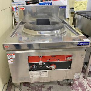 マルゼン 中華レンジ 都市ガス ブラスト中華レンジ マルゼン DRX-S35 都市ガス 業務用 中古/送料別途